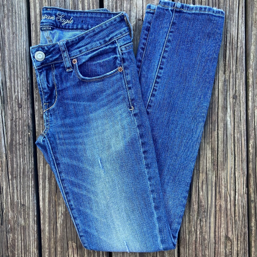 American Eagle Outfitters Skinny Stretch Jean Sz 0 R